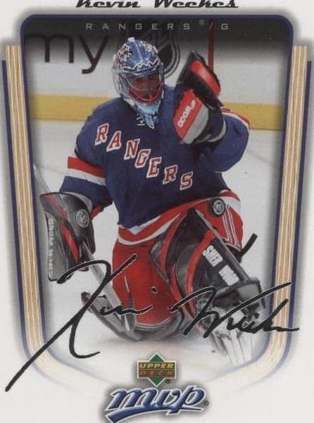 2005-06 Upper Deck MVP - Kevin Weekes #259 - 1 of 1