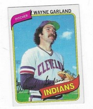 1980 TOPPS WAYNE GALAND #361 CLEVELAND INDIANS