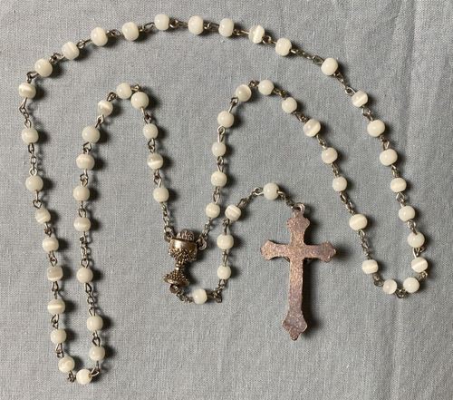 Precious Moments Girl Communion Cross Box With Rosary NEW - Picture 10 of 18