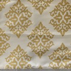 Qty 4 Champagne & Gold Damask Zipper Pillow Covers 18” NEW Beautiful Elegant — photo 2