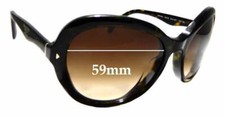 SFx Replacement Sunglass Lenses fits Prada SPR09O PR09OS - 59mm Wide