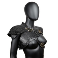 Medieval Leather Shoulder Armor Knight Shoulder Armor Renaissance Cosplay