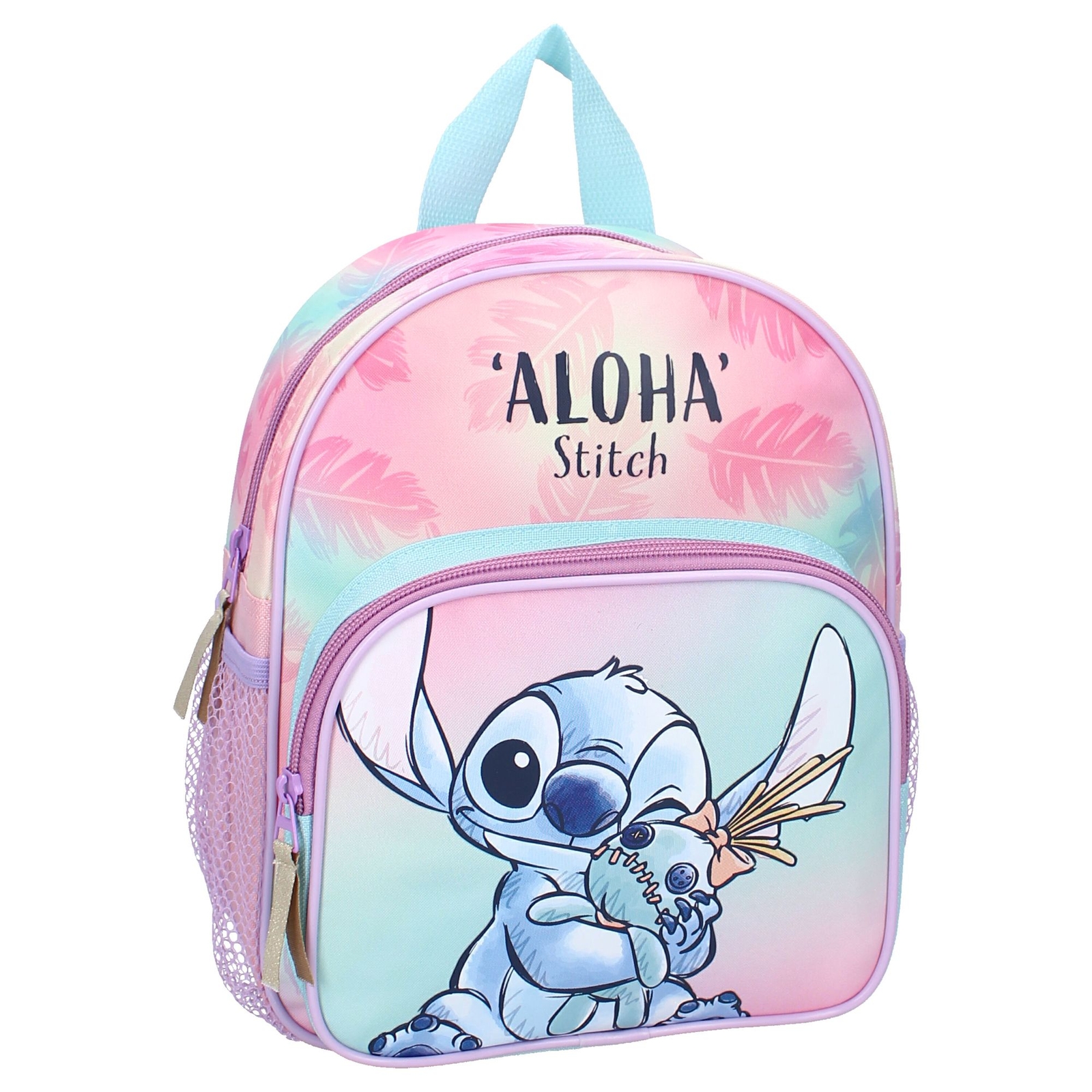 Lilo Stitch Aloha Mochila Con Compartimento Mochila Infantil