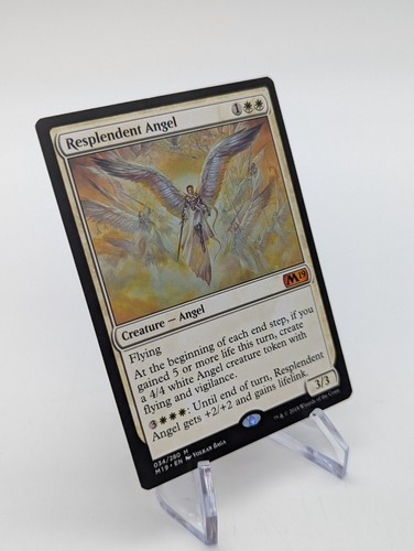MTG Resplendent Angel Core Set 2019 034/280 Regular Mythic - Picture 6 of 11