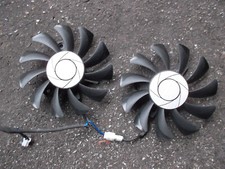 1 Pair Original Fan Cooler FAN 75mm MSI Geforce GTX 1050Ti 4GT OC Graphics Card