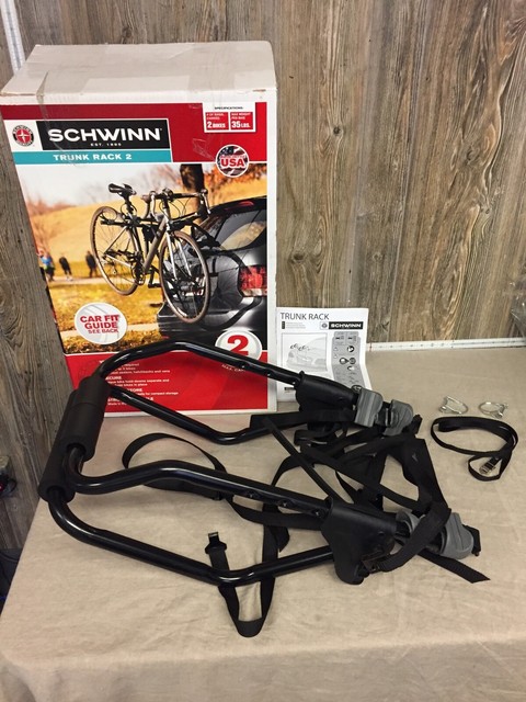 schwinn trunk rack 2 car fit guide