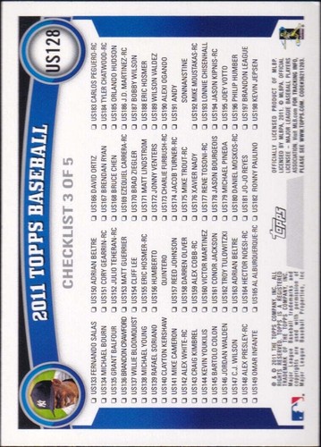 2011 Topps Update Series Cognac Diamond Anniversary #US128 - Mariano Rivera - Picture 2 of 2