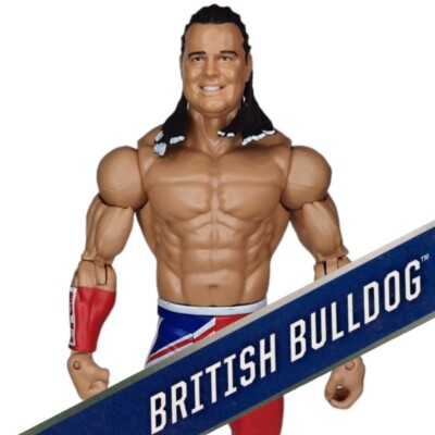 WWE Davey Boy Smith British Bulldog 1992 WCW SummerSlam Basic WWF Action Figure