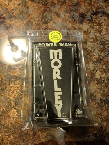 morley power wah guitar pedal - limited edition glow - great