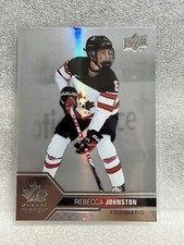 2022-23 UD TEAM CANADA JUNIORS WOMEN REBECCA JOHNSTON PILLARS OF LIGHT #47