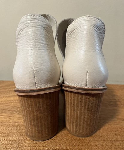 Chinese Laundry Carlita Booties Leather Peep Toe Ankle Boots 8.5 - Picture 3 of 13