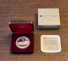 1984 Canada Silver Dollar Proof (Toronto Sesquicentennial w/OGP), 0.375 oz ASW