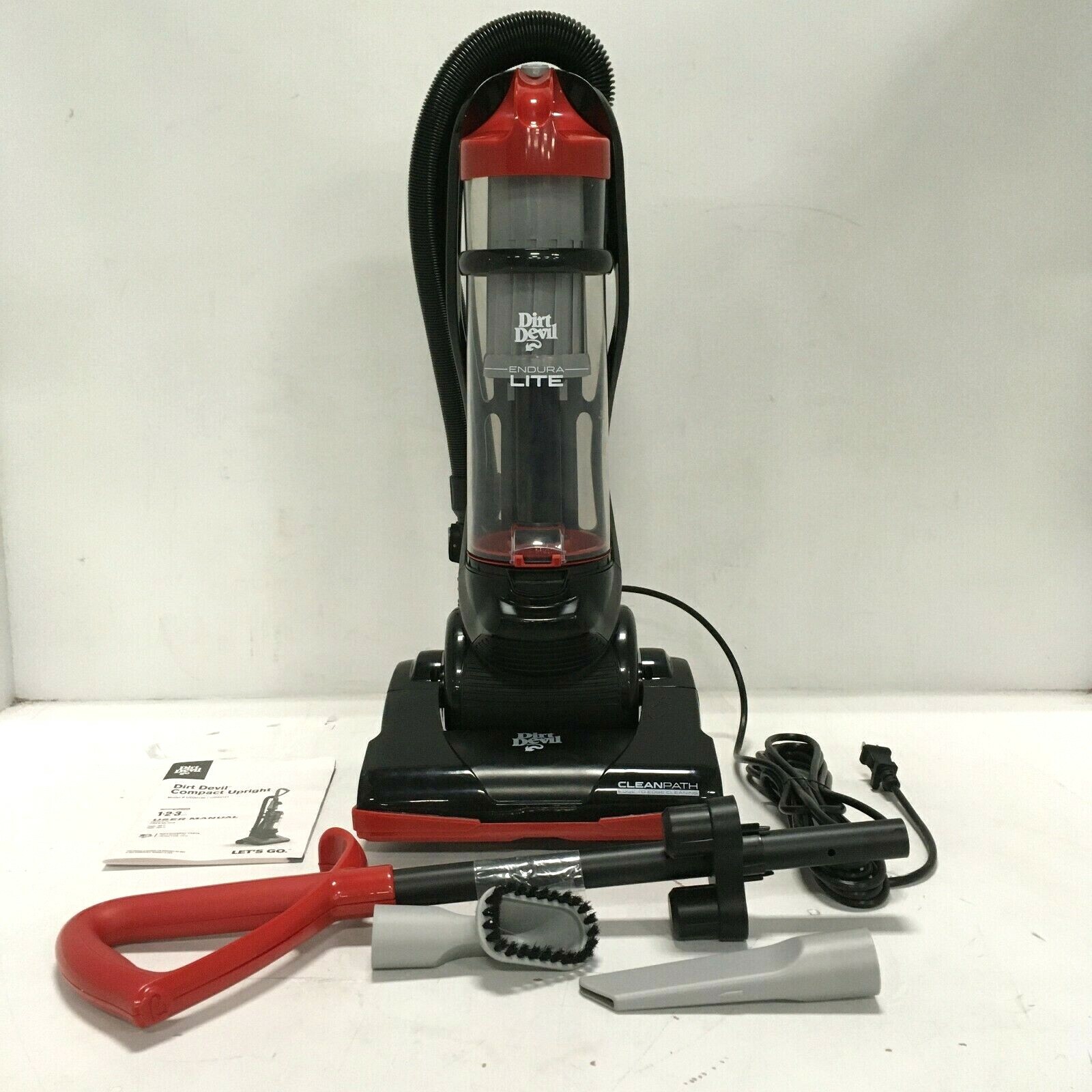 Dirt Devil Endura Lite Vacuum UD20121, Compact Upright Cleaner, Lightweight 46034903962 eBay