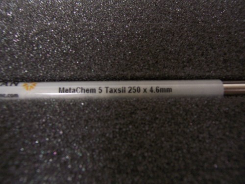 7954 VARIAN MATACHEM 5HE TAXSIL 250 X 4,6 MM AO335250X046 HPLC SÄULE - Bild 2 von 3