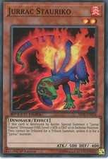 Yugioh Jurrac Stauriko  SBTK-EN024 Super Rare 1st Edition NM