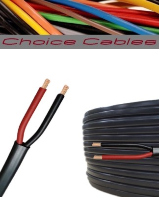 12V/24V KFZ 2-ADRIG FLACH DOPPEL DÜNNWANDIG KABEL 0,75mm 14A AMP AUTO KFZ KABEL