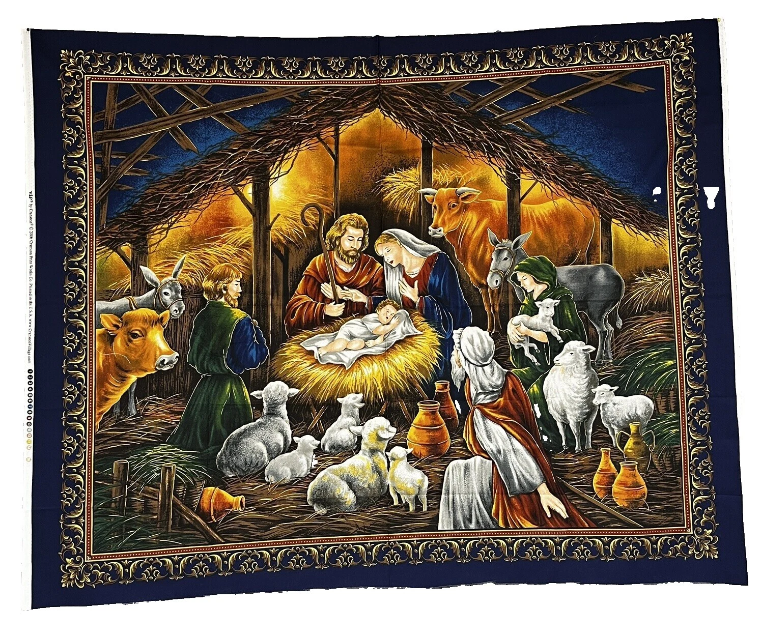 Хлопок религиозная ткань разноцветный