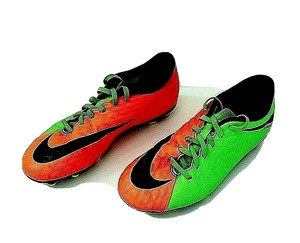 nike hypervenom green orange
