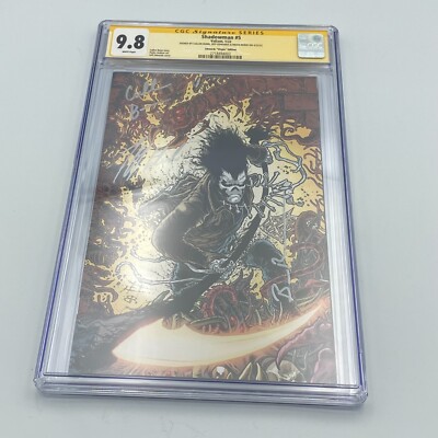 Shadowman #5 Jeff Edwards Virgin CGC SS 9.8 3x SIg - CULLEN BUNN, EDWARDS, REBER
