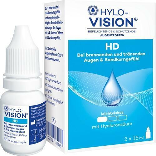 HYLO-VISION HD Augentropfen 30 ml PZN 04411148