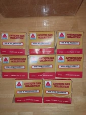 Lot of 8 CITGO 1895 VIS A VUS PEUGEOT ANTIQUE CAR COLLECTION SEALED IN PACKAGE