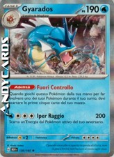 GYARADOS 130/165 • Rara Holo Foil • Scarlatto e Violetto - 151 MEW POKEMON