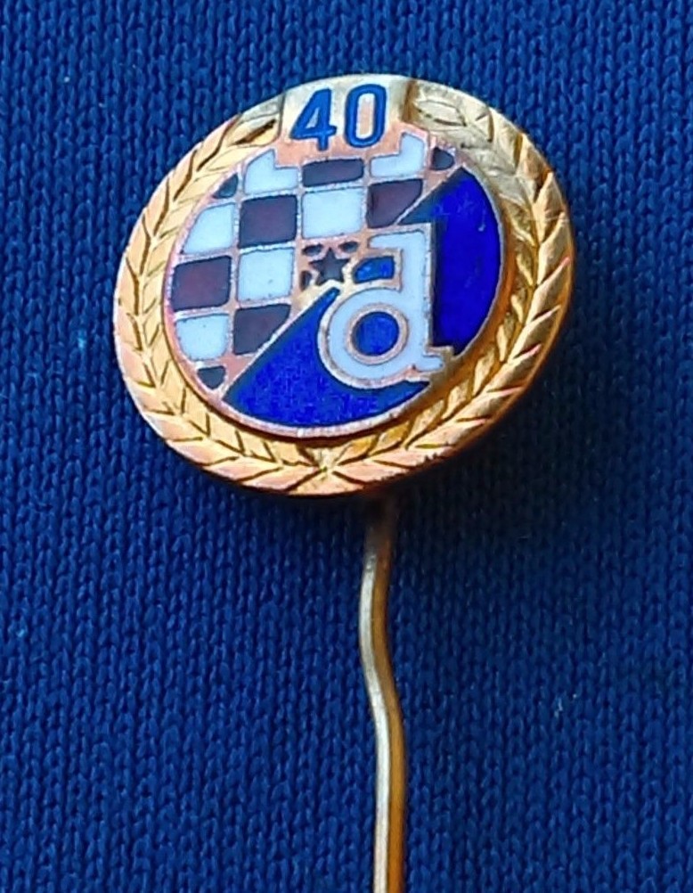 Pin's NK Zagreb - Badge Club Croate De Football - Authentique Ancien