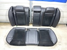 2012 - 2014 Dodge Charger Srt8 Oem Black Leather Suede Rear Upper Lower Seats
