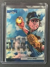 NOLAN RYAN 2024 LEAF METAL ANIME NATION /75 TEXAS RANGERS