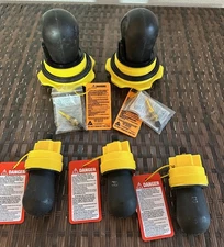 Cherne 3" (x2) &  2" (x 3) CLEAN-SEAL Pneumatic Test Plug Lot 27838, 271705– New