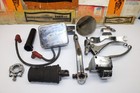 Harley Panhead Shovelhead Kick Arm Pedal Motor Mount Coil Throttle Brake Mirror