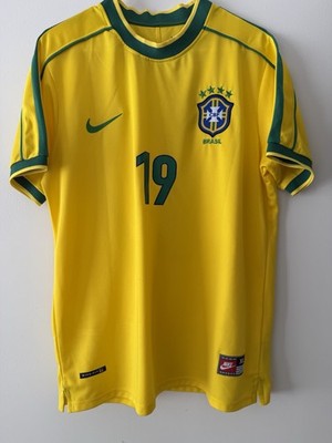 ブラジル代表 1998年Mサイズ 9番 パンツ Mサイズ Brazil World Cup France 1998 Jersey Fan Football Official License