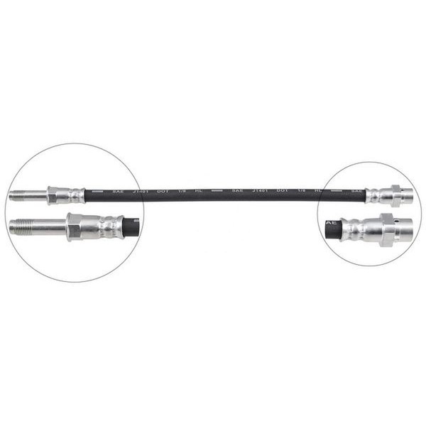 Bremsschlauch 335 Mm Inn M10X1.0 Out M10X1.0 A.B.S. FüR Bmw I3-image