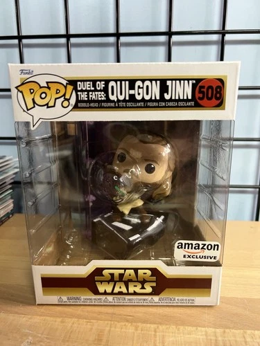 Funko Pop! Star Wars - Duel of the Fates: Qui-Gon Jinn - Amazon (Exclusive) #508