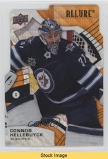 2021-22 Upper Deck Allure Orange Slice Connor Hellebuyck #87 READ 0mf0