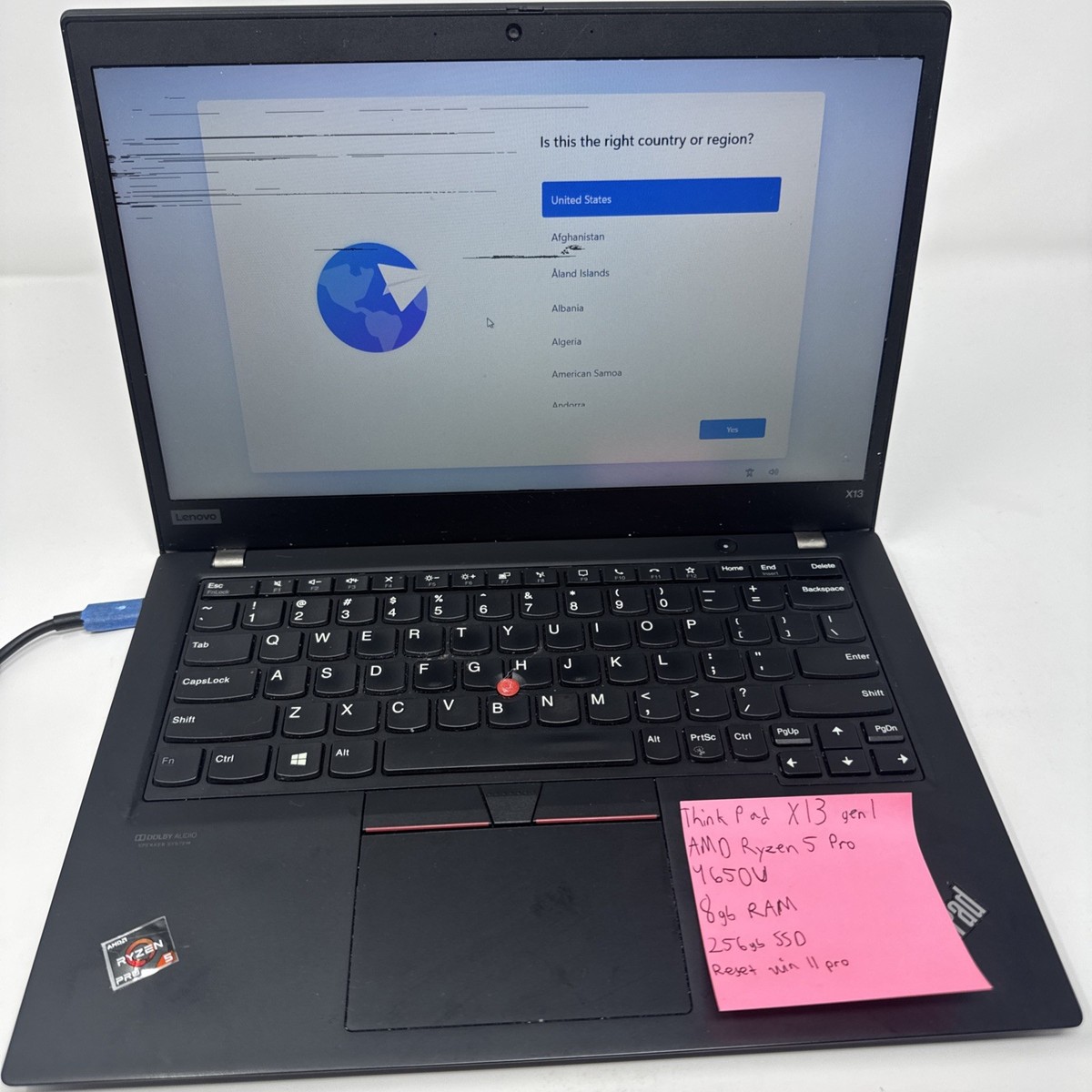 Lenovo ThinkPad X13 Gen 1 13