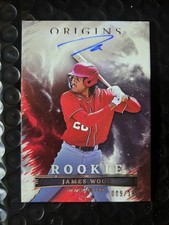 2023 Panini Chronicles - Origins Rookie Signatures James Wood #OPS-JO /199