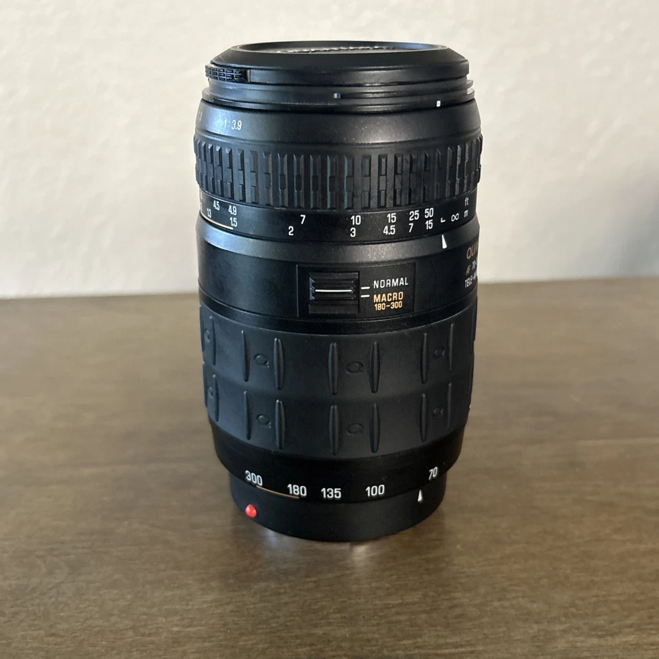Quantaray AF 70-300mm 1:4-5.6 LD Tele-Macro Camera Lens, Tested Works - Image 2 of 4