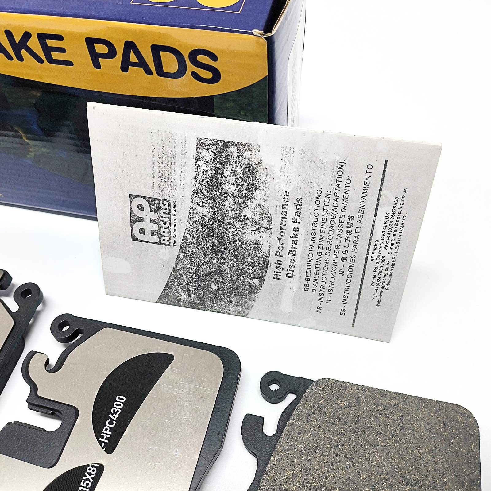 NEW 1214CA141CP Front Brake Pad Set for Mclaren 720S 600LT GT