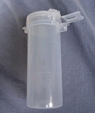 Lot Of 25 30mL CYLINDRICAL SNAP LIDS Tubes Plastic Containers CRAFTING ART more