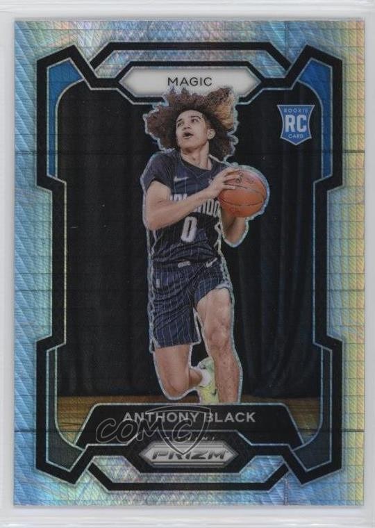 2023-24 Panini Prizm Hyper Prizm Anthony Black #170 jg5