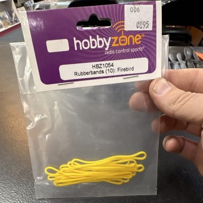 HobbyZone Rubberbands for Firebird RC Airplane Yellow HBZ1054