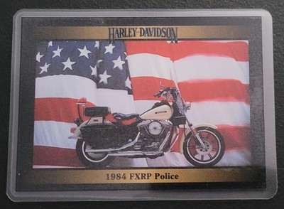 Harley Davidson Fridge/Locker/Cabinet Laminated Collectible Card Magnets VTG