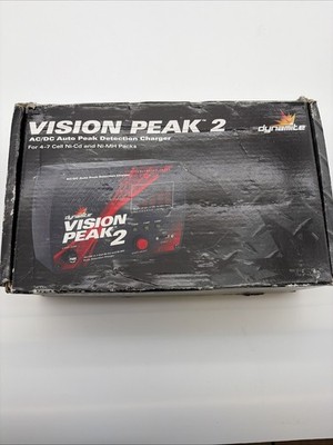 Vision Peak 2 DYNAMITE DYN4044, AC/DC Auto Peak Detection Charger  4-7 Cell