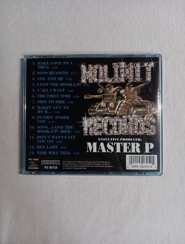 Sons Of Funk – The Game Of Funk (CD, 1998) Master P No Limit Records Rap Rare EX - Picture 2 of 3