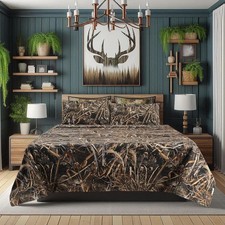 VISI-ONE RealTree Camo Sheet Set Microfiber 15" Deep Pocket