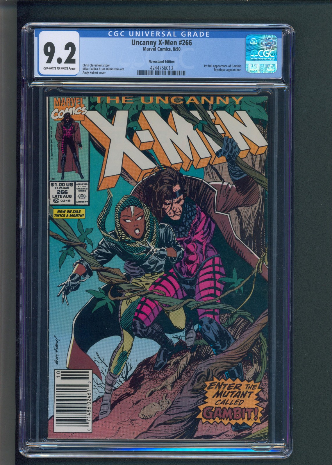 Uncanny X-Men #266 (Newsstand Edition) Value - GoCollect