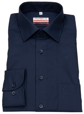 Marvelis Hemd Modern Fit dunkelblau - ohne OVP