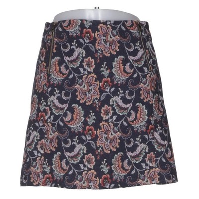 Edco, Rock, Größe: 38, Blau/Mehrfarbig, Baumwolle/Elasthan/Polyester, Damen #xoM