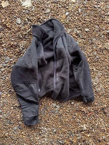 DSCP Peckham Jacket Size Large Black US Military Polartec Fleece Cold Weather - product listing photo